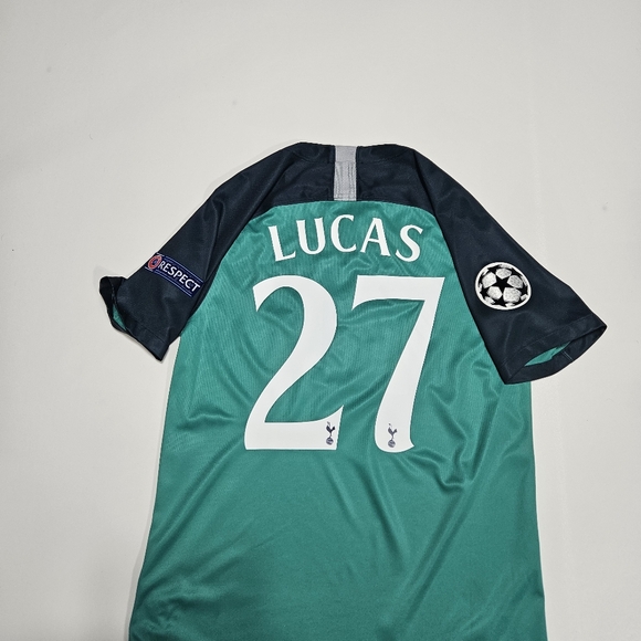 Nike Tottenham Hotspur Lucas Moura #27 2018/2019 third jersey champions League - Picture 16 of 16